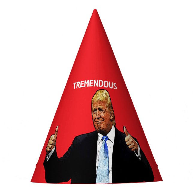 CHAPÉU DE FESTA DONALD TRUMP  (Frente)