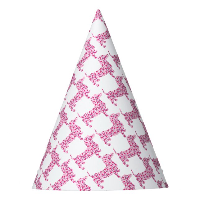 Chapéu De Festa DOXIE-Hearts (Frente)