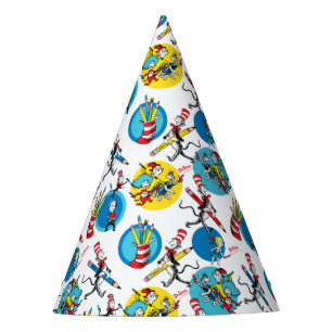 Chapéu De Festa Dr. Seuss Personagens Com Lápis Padrão