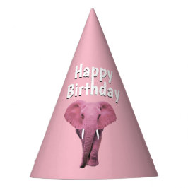 Chapéu De Festa Elefante Rosa