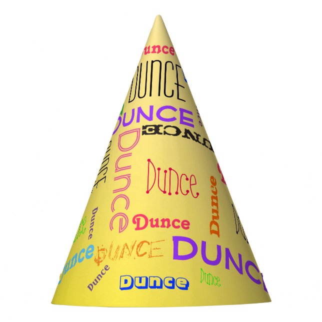 Chapéu De Festa Engraçado Aniversário Boné Dunce Maravilhosa Nuvem (Frente)