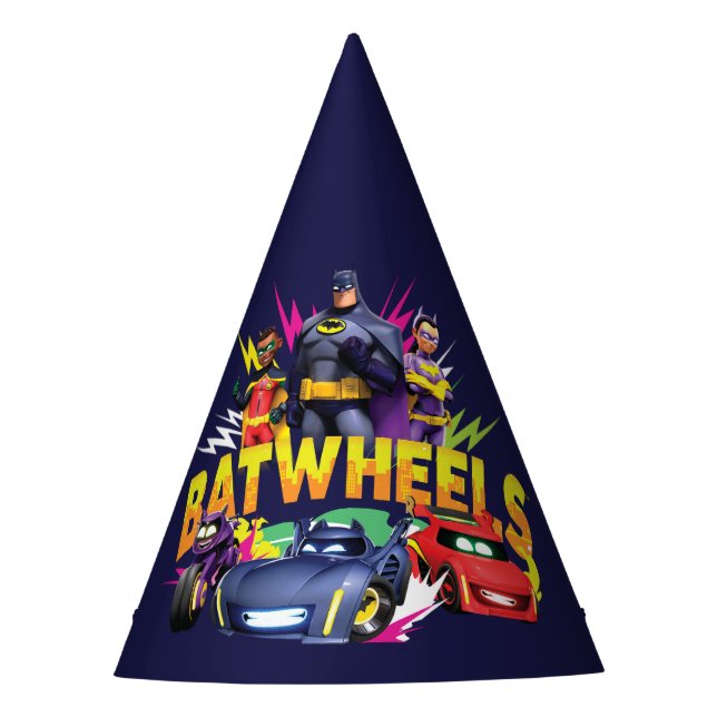 Chapéu De Festa Equipe de super-heróis BatWheels™ (Frente)