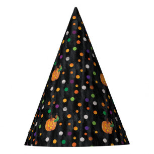Chapéu De Festa Eric Carle Padrão de Bolinhas de Halloween