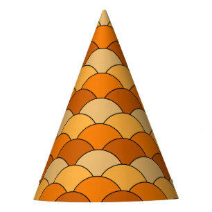 Chapéu De Festa Escalas de Dragão, Ventoinhas, Ondas, Seigaiha, La