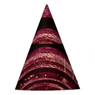 Chapéu De Festa espaço 3D, fundo de ficção científica.