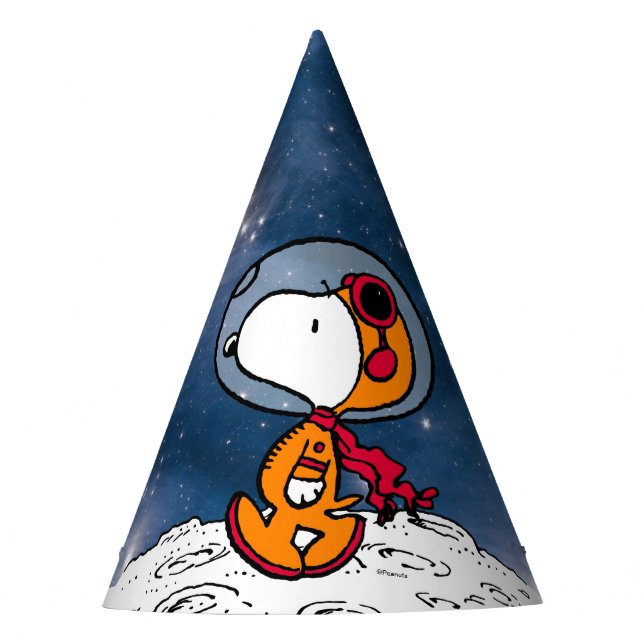 Chapéu De Festa ESPAÇO | Astronauta do Snoopy (Frente)