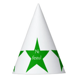 Chapéu De Festa Esperanto: Festu do Ni!