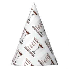 Chapéu De Festa Espresso Martini Cocktail Recebe Arte