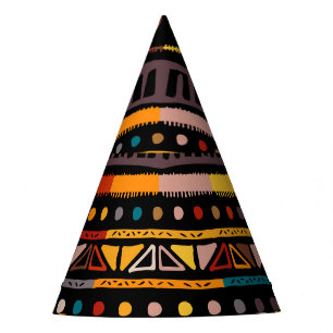 Chapéu De Festa Essência Americana Nativa: Vintage Étnica
