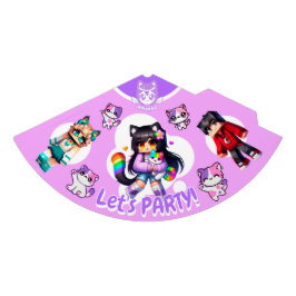 Chapéu De Festa Estilo Aphmau, Rapariga de Nascimento, Jogador Bon