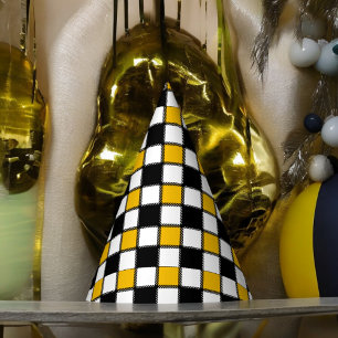 Chapéu De Festa Estilo de Conselho do Xadrez
