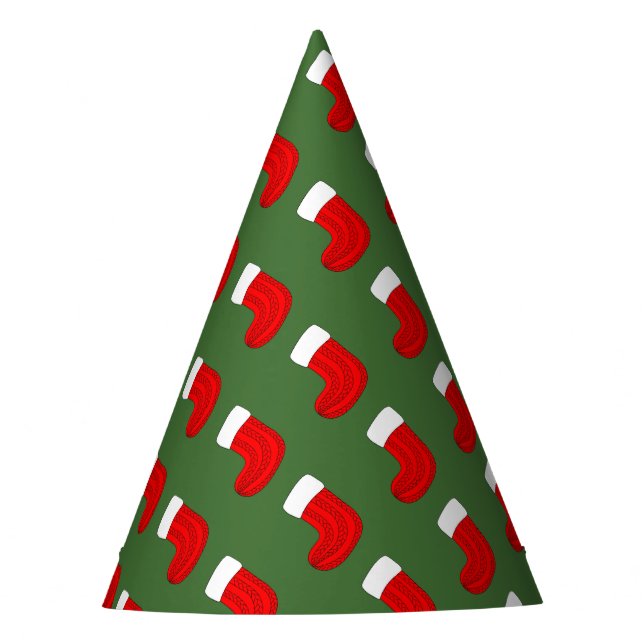 Chapéu De Festa Estoque de Natal (Frente)