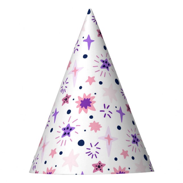 Chapéu De Festa Estrelas e constelações (Frente)
