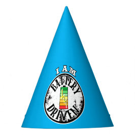 Chapéu De Festa Eu sou um partido movido por bateria