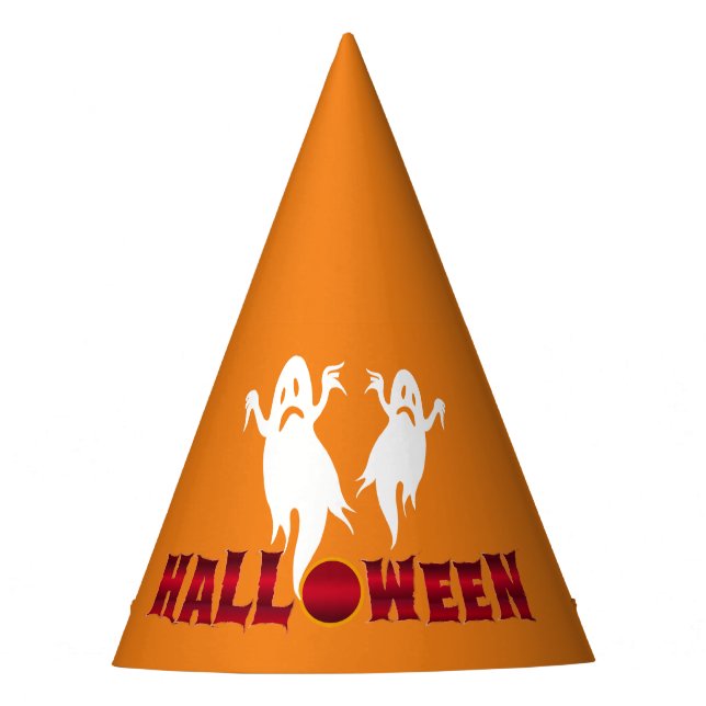 Chapéu De Festa Fantasmas de Halloween (Frente)