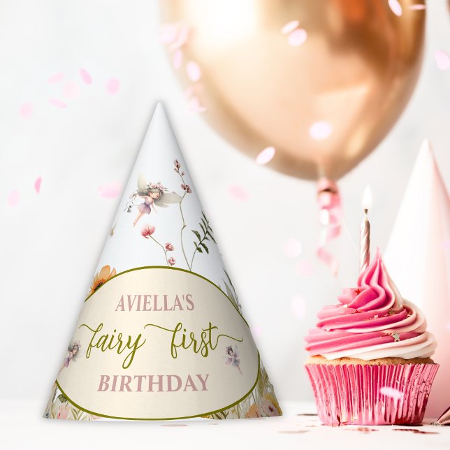 Chapéu De Festa Fantasy Fairy First Wildflower (Criador carregado)