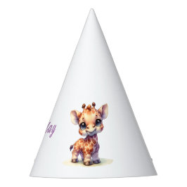 Chapéu De Festa Feliz aniversário da girafa