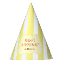 Feliz Aniversário Personalizado com Faixa Amarela