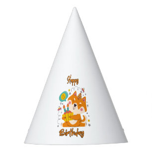 Chapéu De Festa Feliz aniversário Shiba Inu Party Hat