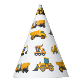 Chapéu De Festa Festa de aniversário de Caminhão de Construção