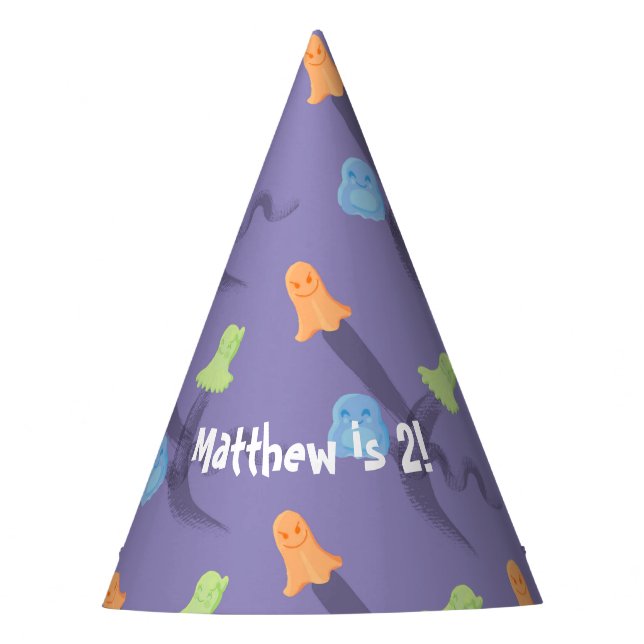 Chapéu De Festa Festa de aniversário de Halloween (Frente)