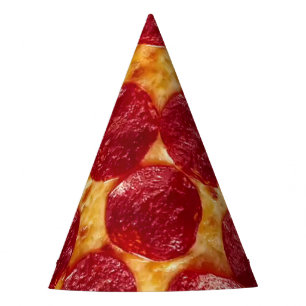 Chapéu De Festa festa de aniversário de pizza pepperonis