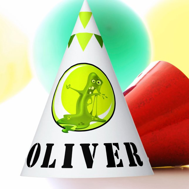 Chapéu De Festa Festa de aniversário do Criança do Monstro do Slim (Criador carregado)