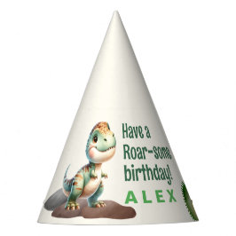 Chapéu De Festa Festa de aniversário do dinossauro