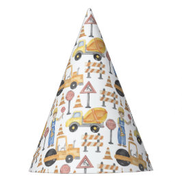 Chapéu De Festa Festa de aniversário do Tema de Construção