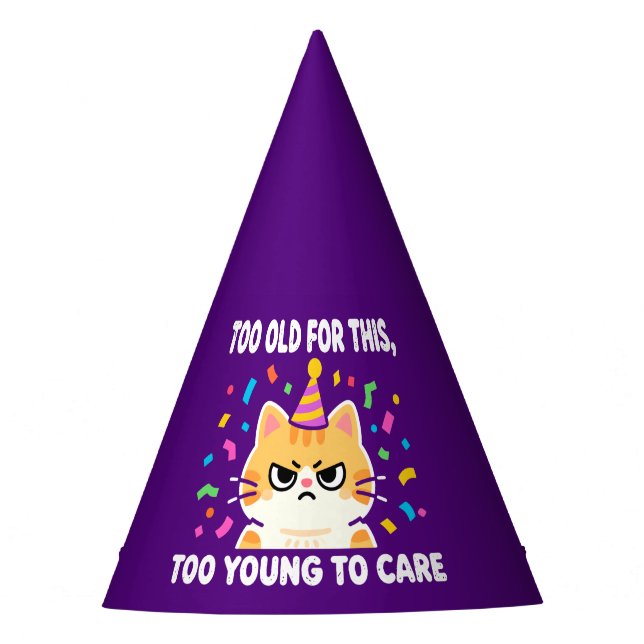 Chapéu De Festa Festa de aniversário Envelhecida Engraçado (Frente)
