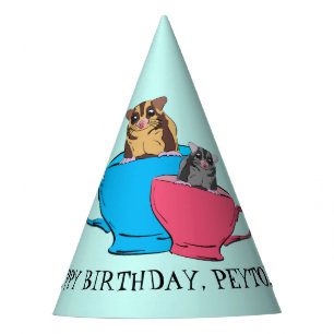 Chapéu De Festa Festa de aniversário Personalizada do Sugar Glide