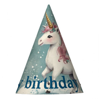 Chapéu De Festa Festa de aniversário Unicorn Hat