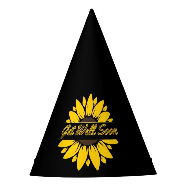 Chapéu De Festa Festa De Girassol Em Breve (Frente)