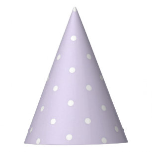 Chapéu De Festa Festa Roxo dos Micro Pontos Brancos