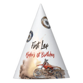 Chapéu De Festa First Lap Little Racer 1st Birthday