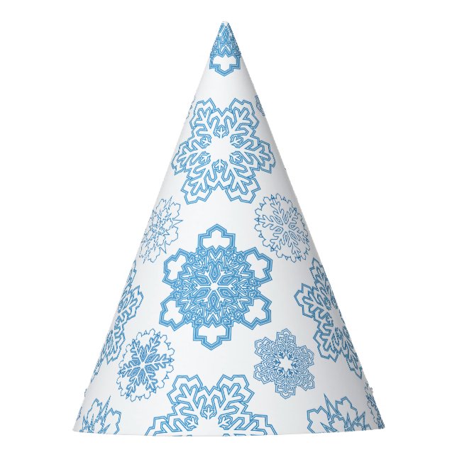 Chapéu De Festa Floco de neve (Frente)