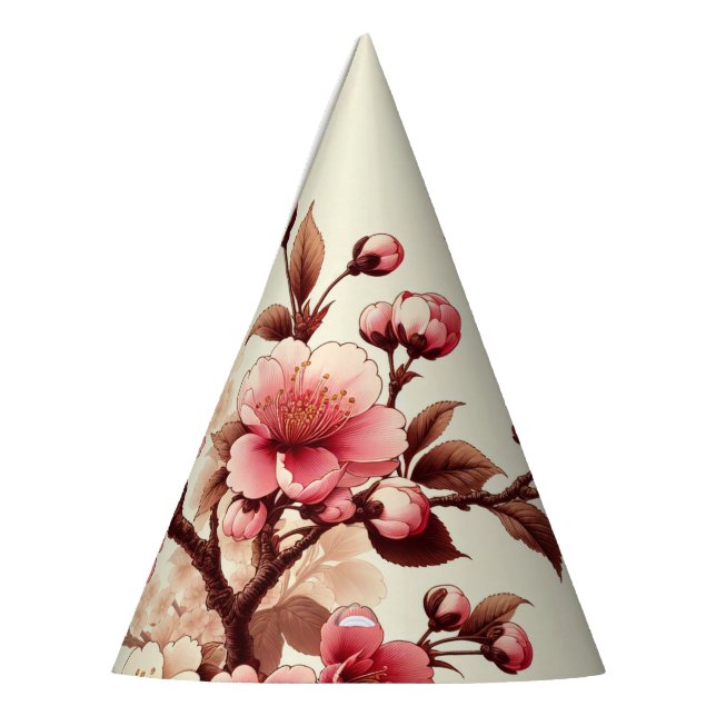 Chapéu De Festa Flor de Cerejeira (Esquerda)