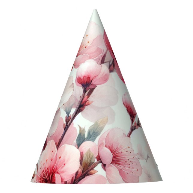 Chapéu De Festa Flor de Cerejeira (Frente)