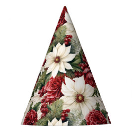 Chapéu De Festa Flores Russas de Natal Vintage deixam padrão