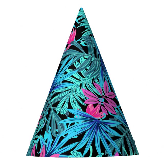Chapéu De Festa Folhas tropicais (Frente)
