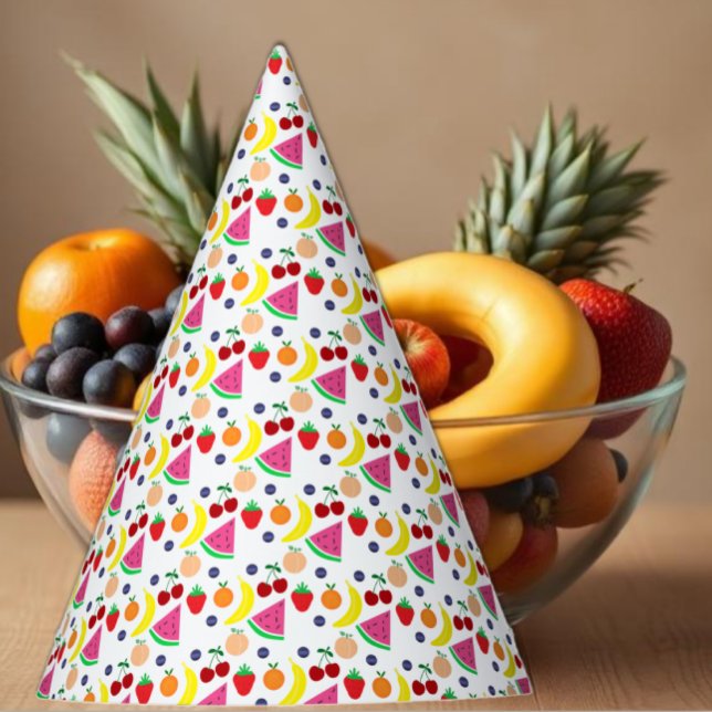 Chapéu De Festa Fruta Dois-tti Frutti 2º Aniversário (Criador carregado)