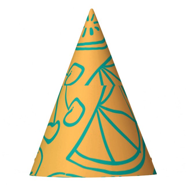Chapéu De Festa Frutas (Frente)