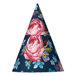 Chapéu De Festa Fundo Retroativo de Peões Rosa Elegantes