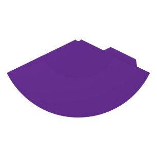Chapéu De Festa fundo roxo com borda branca