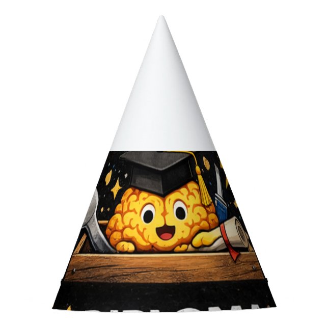 Chapéu De Festa Funny Graduation Shirt – I Graduated Now What (Frente)