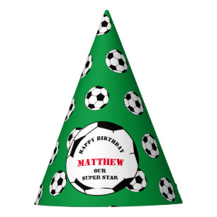 Chapéu De Festa Futebol Feliz de Aniversário