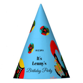 Chapéu De Festa Galo Português com presentes