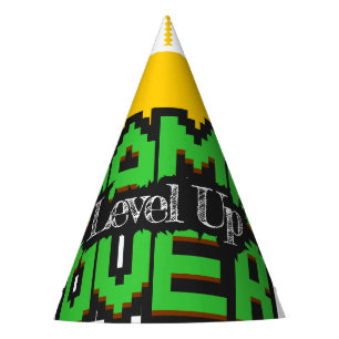 Chapéu De Festa Game Over, Reviva jogos retrô com, suba de nível