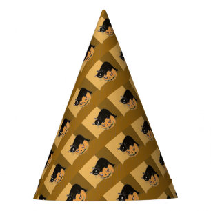 Chapéu De Festa Gato preto em uma abóbora