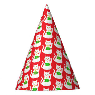 Chapéu De Festa Gato Sortudo Oriental Padrão